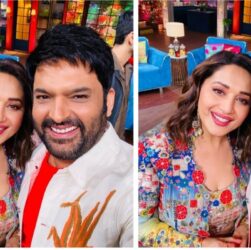 Madhuri Dixit at the Kapil Sharma Show to promote Fame Game in the upcoming episode