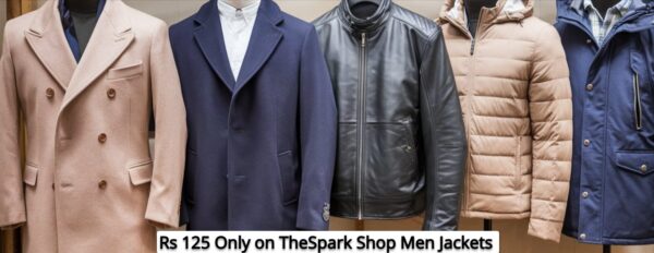 Rs 125 Only on TheSpark Shop Men Jackets