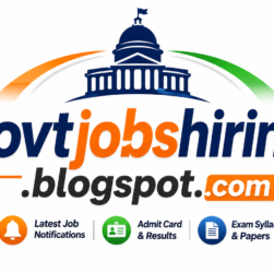 Govtjobshirings.blogspot.com
