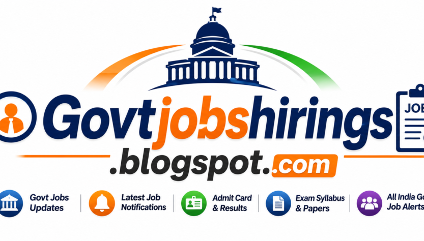Govtjobshirings.blogspot.com